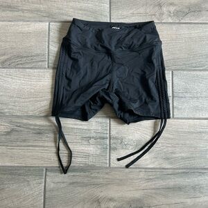 Full send fitness ruched sides bike shorts